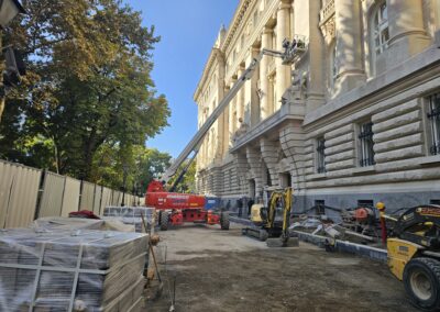 Magyar Nemzeti Bank térburkolás