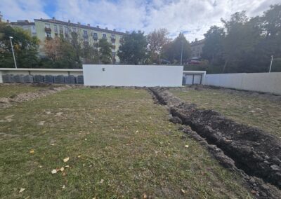 Pesterzsébeti Strandfürdő öntözőrendszere 12