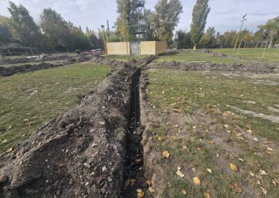 Pesterzsébeti Strandfürdő öntözőrendszere 11
